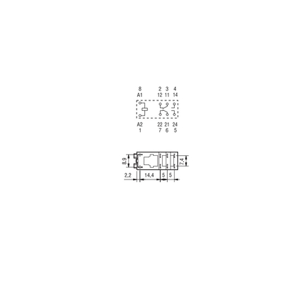 Electromechanical Relay - Finder Series 46