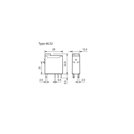 Electromechanical Relay - Finder Series 46