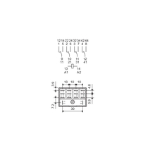 Power Relay - Finder Series 56 56.34