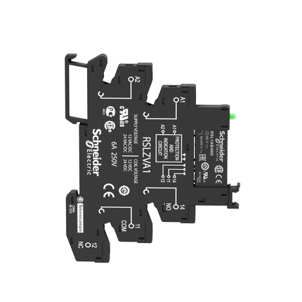 Pre-assembled Slim Interface Relay - Schneider RSL1 Series