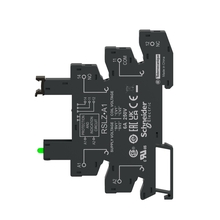 110Vac/Vdc Socket for Slim Interface Relay - Schneider RSL1 series RSLZVA3