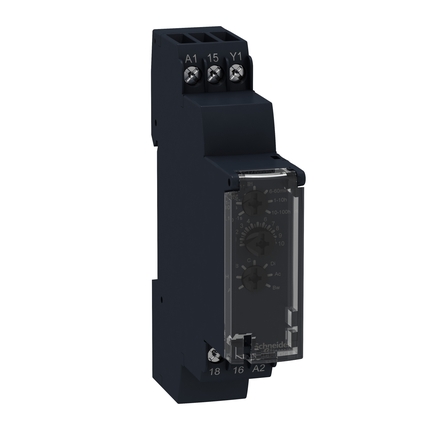 Multi-function 24 – 240Vac/Vdc Modular Timing Relay – Schneider Harmony Timer series