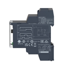 Relais temporisé modulaire 0.05s-300h à double fonction – Schneider série Harmony RE22R1AMR