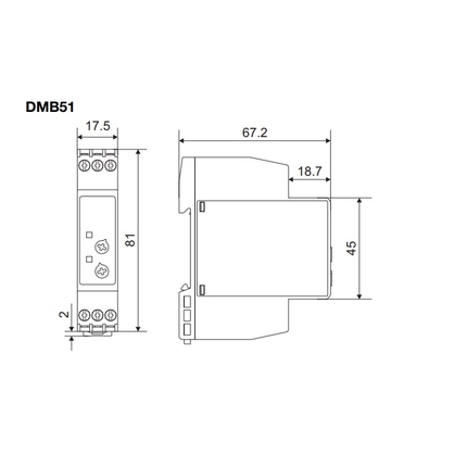 Multi-function 0.02s-300h Modular Timing Relay – Schneider Harmony Timer series