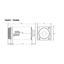 Compteur multifonctions – Carlo Gavazzi série FAA08 FAA01-FAA08