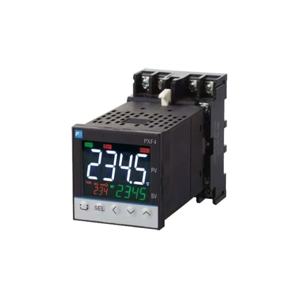 24Vac/Vdc Temperature Controller with 2 Relay Output and 2 Point Alarm – FUJI PXF4 Series