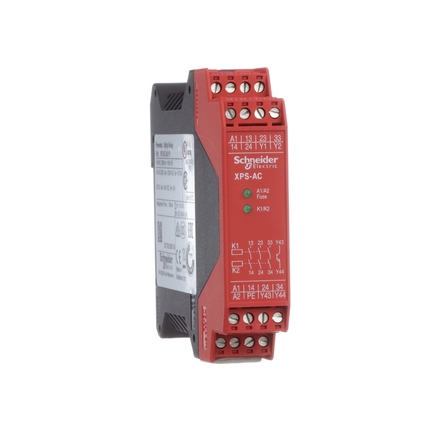 Dual Function Safety Module (Switch Monitoring and Emergency Stops) 115Vac – Schneider Preventa Safety Automation Series