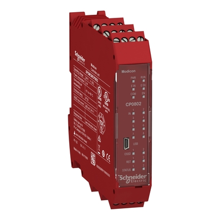 24Vdc Multifunction Safety Controller – Schneider Modicon Safety Automation series