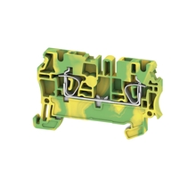 Single Level Ground Terminal Block - Weidmüller ZPE 2.5 series 1608640000