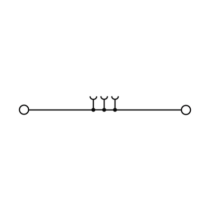 Borne Simple Weidmüller WDU 2.5