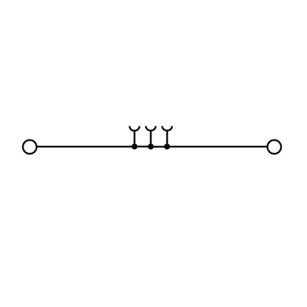 Borne Simple Weidmüller WDU 4 SL/EN