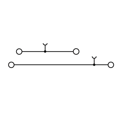 Double Level Terminal Block - Weidmüller WDK 2.5 series