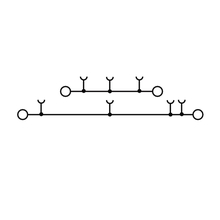 Double Level Terminal Block - Weidmüller ZDK 2.5 series 1674300000