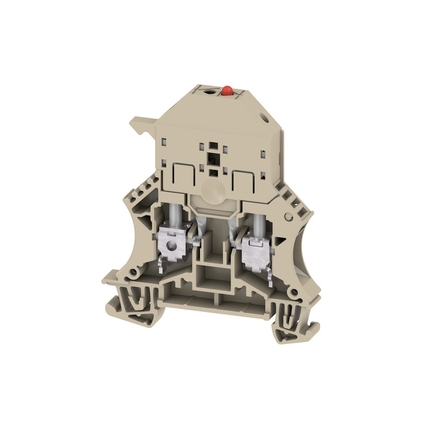 Single Level 5x20 Fuse Terminal Block with 60-150v LED Indicator - Weidmüller WSI 6/LD series