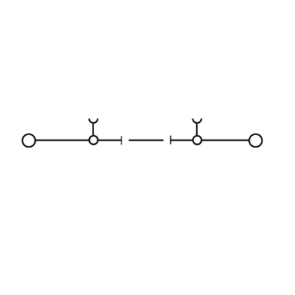 Single Level Terminal Block with Disconnect - Weidmüller WTL 6/1 series