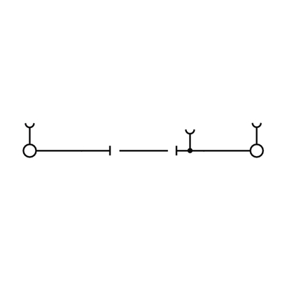 Borne Simple Disconnect Weidmüller WTR 2.5 STB2.3