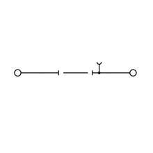 Borne Simple Disconnect Weidmüller WTR 2.5 1855610000