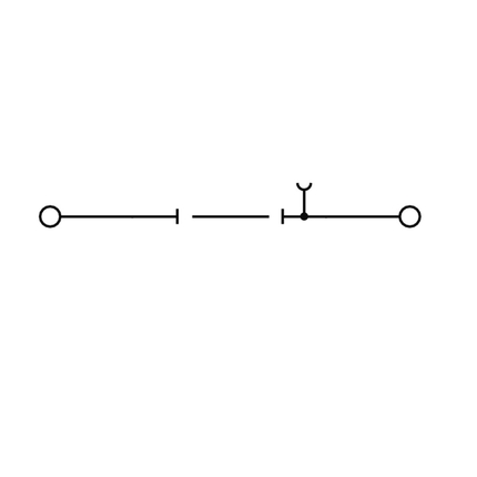 Borne Simple Disconnect Weidmüller WTR 4