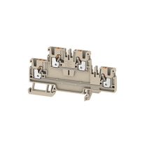 Double Level Push-In Terminal Block - Weidmüller A2T 2.5 1547610000