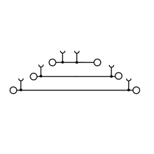 Borne Triple Weidmüller A3T 2.5 2428510000