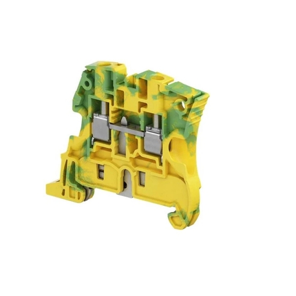 Single Level Ground Terminal Block - TE Entrelec ZS6-PE