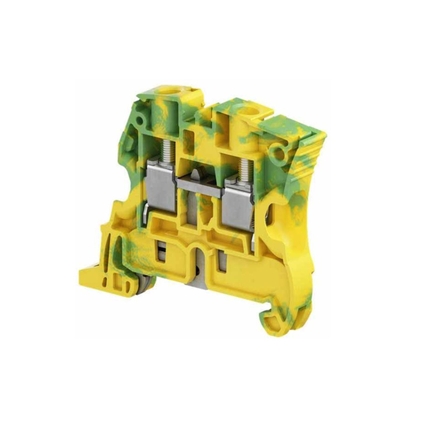 Single Level Ground Terminal Block - TE Entrelec ZS10-PE