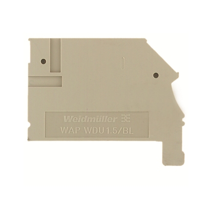 End Plate - Weidmüller WAP WDU1.5/BLZ