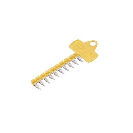 Cavalier pour Bornes de Raccordement Weidmüller ZQV 1.5N/R6.4