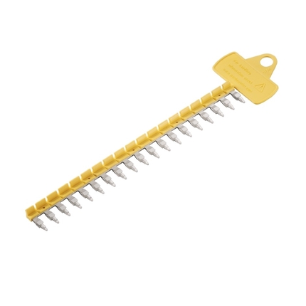 Cavalier pour Bornes de Raccordement Weidmüller ZQV 1.5N/R6.4