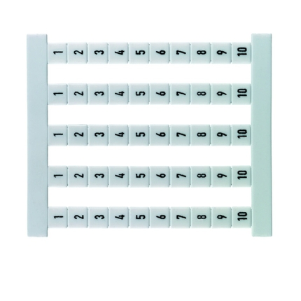 Thermal Marker for Terminal Block - Weidmüller DEK 5 FSZ 11-20 series