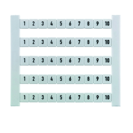 Thermal Marker for Terminal Block - Weidmüller DEK 6 FW 51-100 series