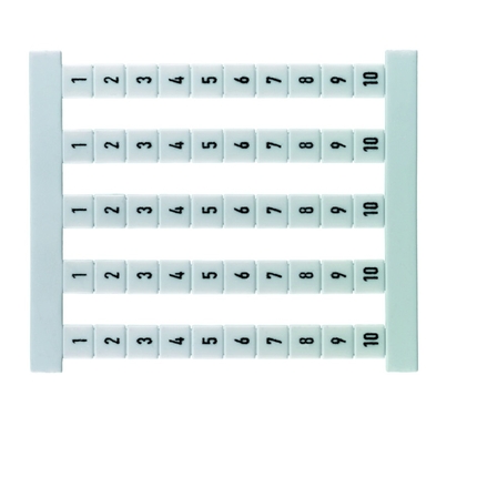 Thermal Marker for Terminal Block - Weidmüller DEK 6 FS 101-150 series