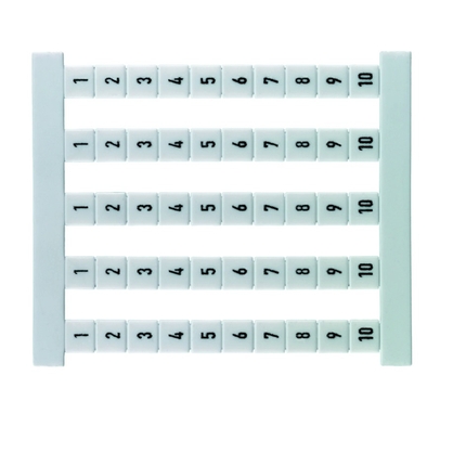 Thermal Marker for Terminal Block - Weidmüller DEK 5 FSZ 21-30 series