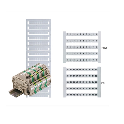 Thermal Marker for Terminal Block - Weidmüller DEK 5 GW A series