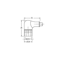 Cable with Code M23 Connector 7000-23351-4520500