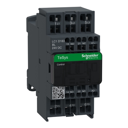 Contactor 18Amp Serie LC1D18 3 Poles NO