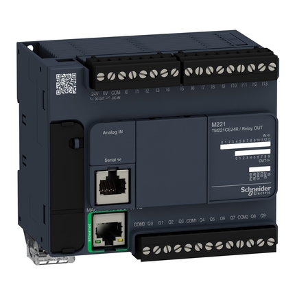 M221 series Programable Logic Controller (PLC) with Ethernet port