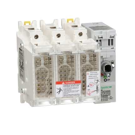 Main Disconnect switch for pannel fuse GS... Serie