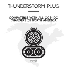Adaptor charging station and car CCS1-NACS
